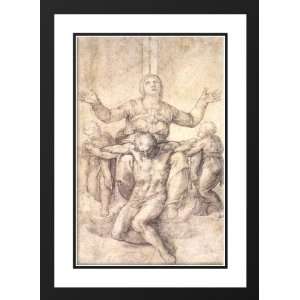   and Double Matted Study for the Colonna Pietà