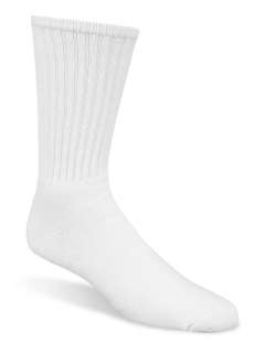Wigwam S1052 White Volley Cotton Crew Socks 3 PK LG NWT 048323066112 