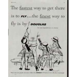   by DOUGLAS  1959 Douglas DC airliners ad, A0992 