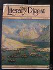 1931 Literary Digest Cover Only Lofoden Islands Hans Meyer Art