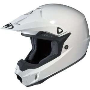   Mens CL X6 Motocross Motorcycle Helmet   White / 2X Large Automotive