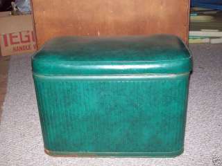 Vintage Classic Pearl Wick Hassock, Foot Stool, Ottoman  