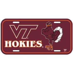  Virginia Tech Hokies License Plate   college License 