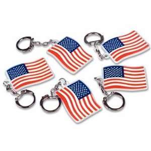  USA Flag Key Chains (144 pc) Toys & Games