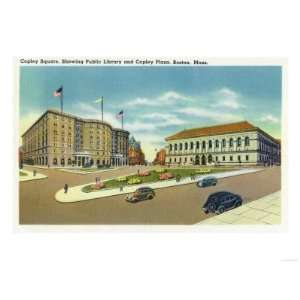  Boston, Massachusetts   Copley Plaza and Square View of 