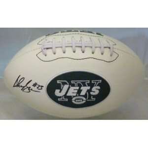 Shonn Greene Autographed New York Jets Logo Football