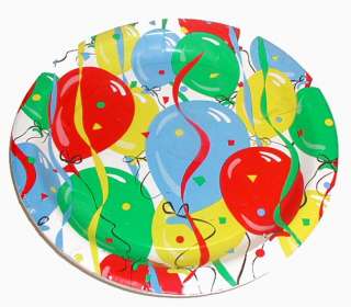 BALLOONS GALORE PARTY PACK~90 Pc PLATES NAPKINS Etc  