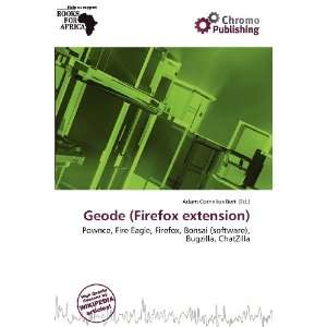   Geode (Firefox extension) (9786200631800) Adam Cornelius Bert Books