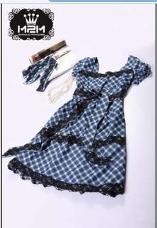 wholesale Sweet Dots Bowknot Lace Embellished Dress