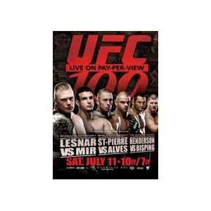  UFC 100 Making History 2 DVD Set 