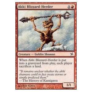  Magic the Gathering   Akki Blizzard Herder   Betrayers of 