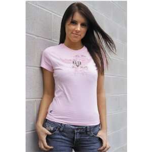  Honda Collection Ladies CRF Race Ready T Shirt Pink Small 