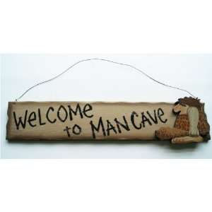  Welcome to Man Cave Bar Game Room Rec Room Wood Sign 
