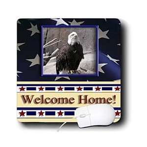   Turner Patriotic Design   Welcome Home Eagle   Mouse Pads Electronics