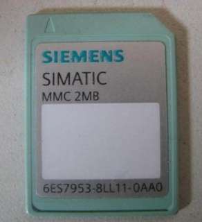 SIEMENS 2M MMC 6ES7 953 8LL11 0AA0 6ES7953 8LF20 0AA0  