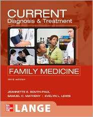 CURRENT Diagnosis & Treatment in Family Medicine, (0071624368 