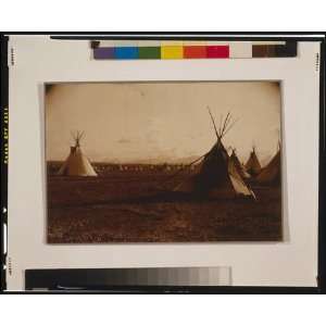   ,North America,Natives,tipi,dwellings,E Curtis,c1900