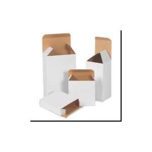 3 x 3 x 3 White Reverse Tuck Folding Cartons Health 