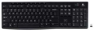 Logitech Wireless Keyboard K270 w/ Long Range Wireless(920 003051 