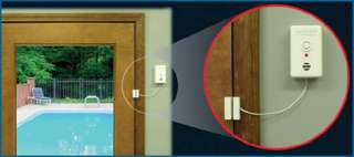 The Door Alarm will sound in 7 seconds when a child 