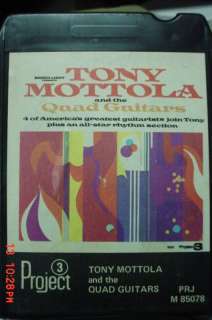 TRACK TAPE ~ TONY MOTTOLA QUAD GUITARS ~ TESTED GOOD  