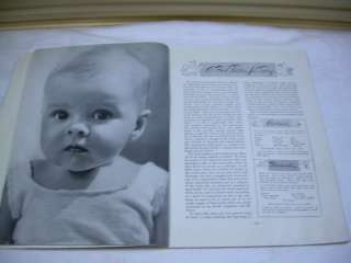 VINTAGE unused BABY scrap BOOK babies progress 1943 OH  