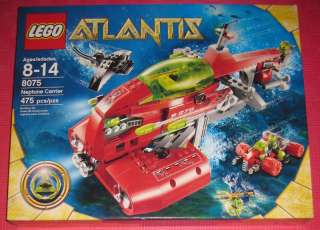 LEGO ATLANTIS #8075 NEPTUNE CARRIER 475 PIECE NIB  