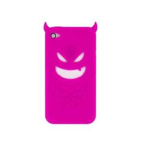  Funny Devil Silicone Couple Case Cover Skin for iPhone 4S 