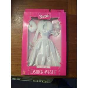 Barbie Boutique Bridal Fashion Avenue Wedding Gown with Faux Fur Shrug 