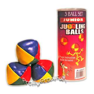 Junior Juggle Balls Set of 3   Juggling Bean Bags   NEW  