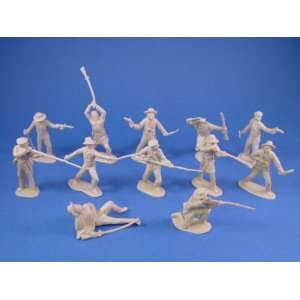  CTS Alamo Playset Toy Soldiers Texan Defenders in Tan Set 