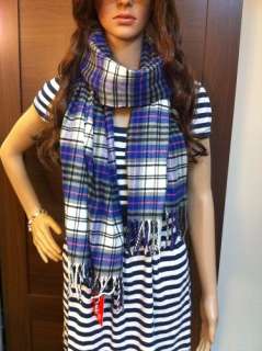 HOT NWT Gilly Hicks Classic Plaid Scarf in 2 Colors  