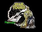Tomorrowland STAR TOURS Star Wars R2D2 & C3PO Disney 2009 Lapel Pin 