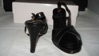 Ramon Tenza 8 Hug Sandal Black Made in Spain 8M MSRP $180  