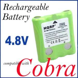 8v Ni MH Battery Pack Replacement fits Cobra PR255 VP PR260 WX Two 