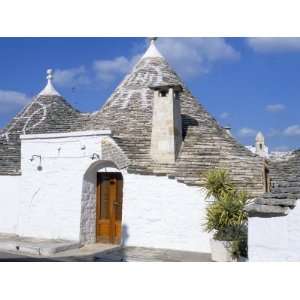 Old Trulli Houses with Stone Domed Roof, Alberobello, Unesco World 