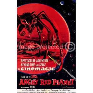  The Angry Red Planet Vintage Movie Poster   11 x 17 Inch 