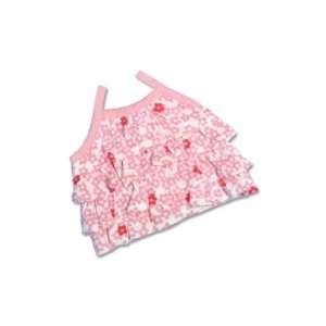  American Girl Doll Clothes Pink Ruffled Tank Toys & Games