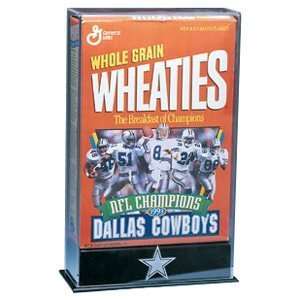   12 Oz. Cereal Box Display Case w/NFL or Team Logo