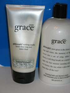 Philosophy pure grace foaming bath shower cream & perfumed body butter 