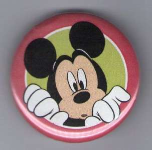 Button Pin Badge Disney Mickey Mouse Peek a Boo  