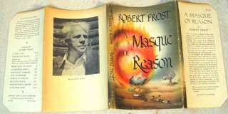 1945 Robert Frost, A MASQUE OF REASON First Edition Poetry  