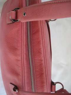 pc Kate Spade Lot Pink Boarskin Handbag Purse Checkbook Wallet 