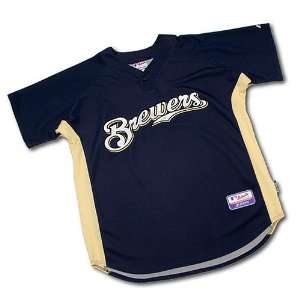  Milwaukee Brewers Authentic MLB Cool Base Batting Practice 