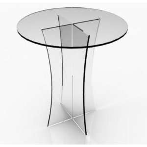  Clear Acrylic Table Ghost Plexiglass Table Desk Office 