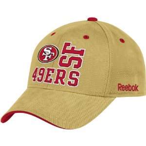  Reebok San Francisco 49ers Youth Structured Adjustable Hat 
