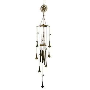  Brass Feng Shui Wind Chime For Home Garden & Car WIN071 