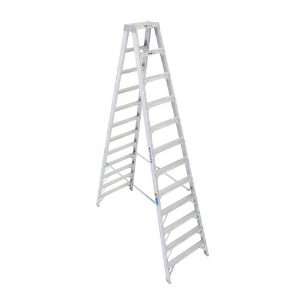  Werner 12 Type IAA Aluminum Step Ladder (375 lb. Capacity 