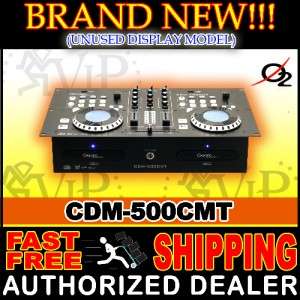 New OXYGEN CDM 500CMT DJ DUAL CD//USB W/BUILT IN MIXER *DEALER 