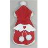 New Christmas Red Cute Warm Polyester Fiber Angel Coats Clothes For 